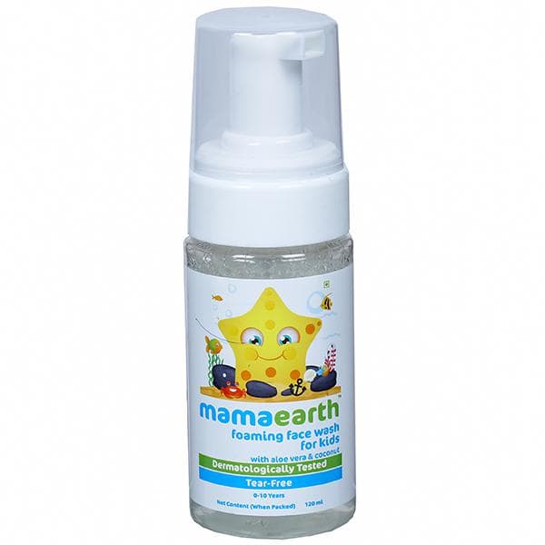 Mamaearth Foaming Face Wash for Kids (0-10 Years) 120 ml