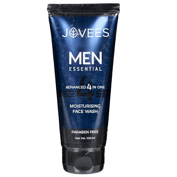 Jovees Men Essential Advanced 4 In One Moisturising Face Wash 100 ml