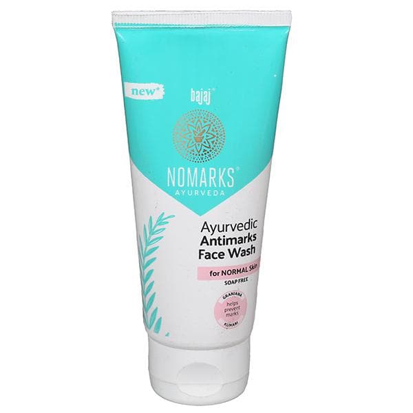 Bajaj Nomarks Ayurvedic Antimarks Face Wash For Normal Skin 50 g