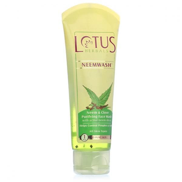 Lotus Herbals Neemwash Neem & Clove Purifying Face Wash 120 g