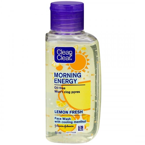 Clean & Clear Morning Energy Lemon Fresh Face Wash 50 ml