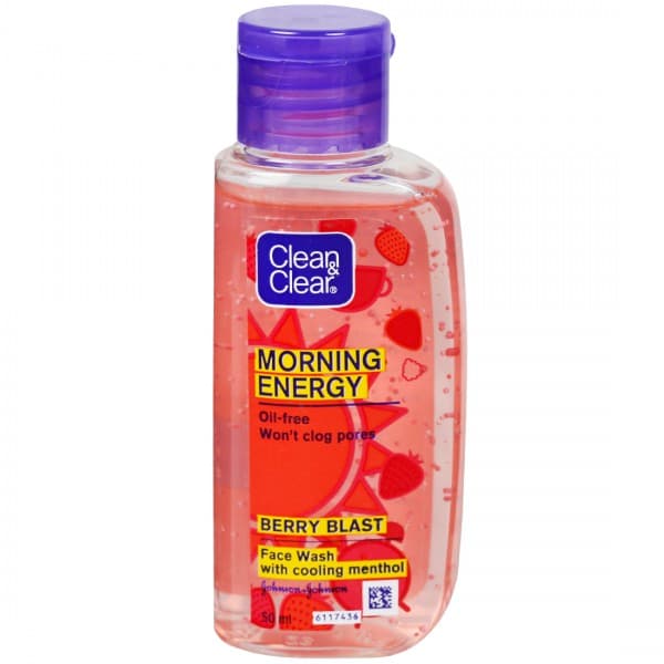 Clean & Clear Morning Energy Berry Blast Face Wash 50 ml
