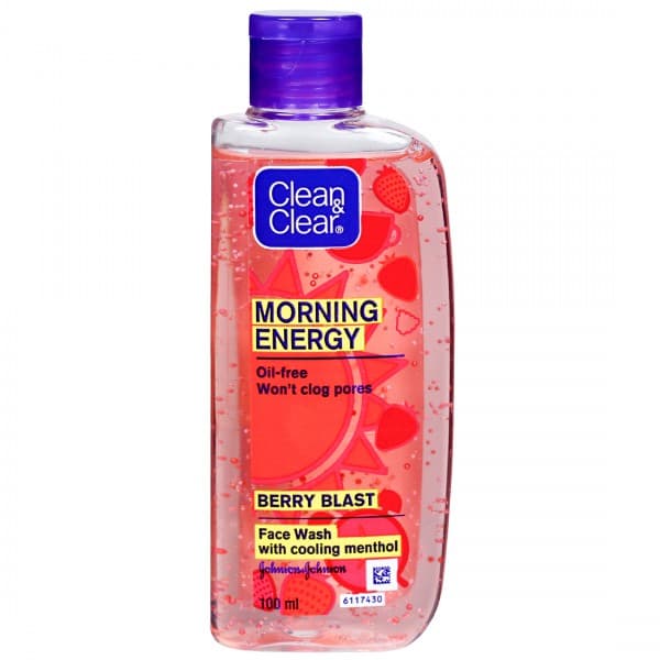 Clean & Clear Morning Energy Berry Blast Face Wash 100 ml