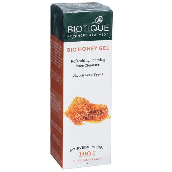 Biotique Bio Honey Gel Refreshing Foaming Face Cleanser 120 ml