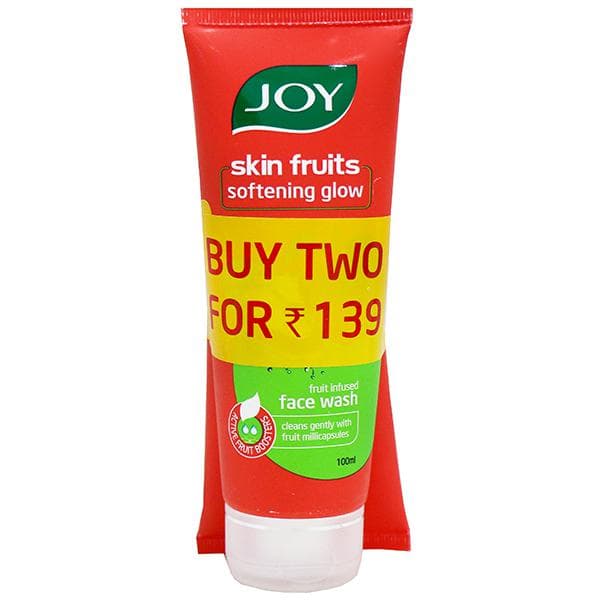 Joy Skin Fruits Softening Glow Apple Face Wash 2 x 100 ml