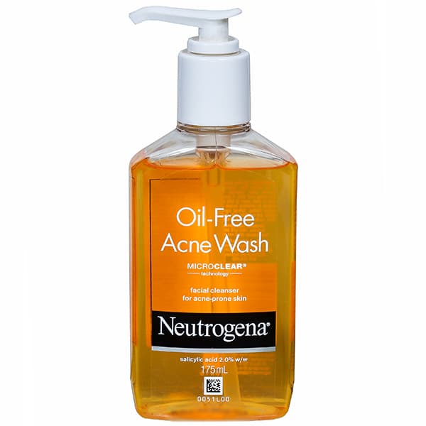 Neutrogena Oil Free Acne Wash Facial Cleanser 175 ml
