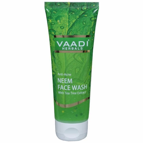 Vaadi Herbals Anti Acne Neem Face Wash With Tea Tree Extract 60 ml