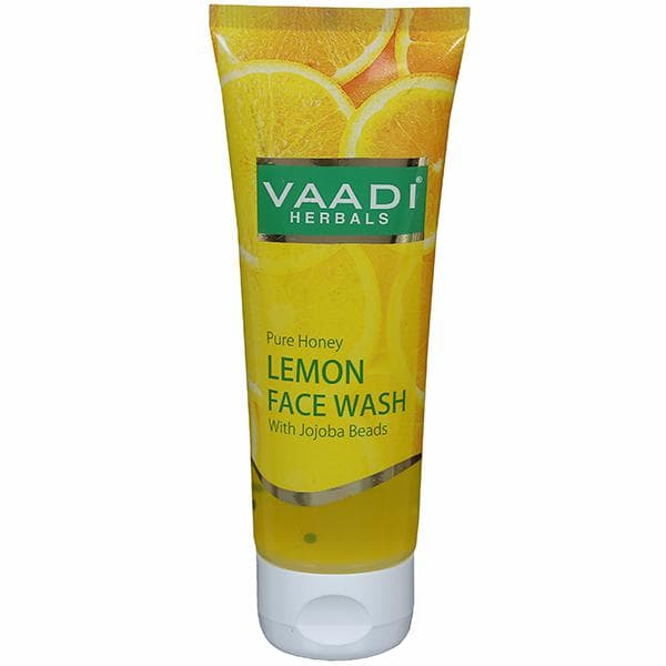 Vaadi Herbals Pure Honey Lemon Face Wash With Jojoba Beads 60 ml