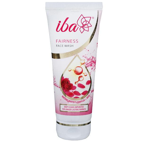 Iba Fairness Face Wash Nature White Complex + Rose 100 ml