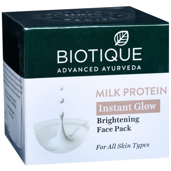 Biotique Milk Protein Instant Glow Brightening Face Pack 50 g