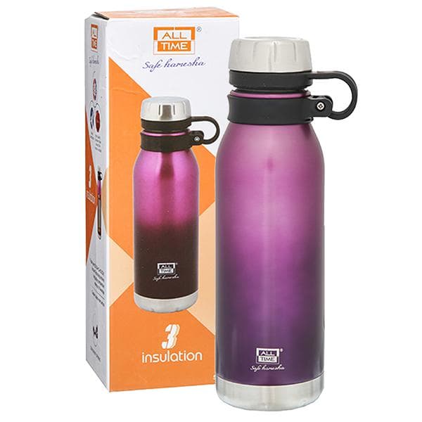 All Time VF 010 Vacuum Flask Purple Black (Code-405865-12) 500 ml