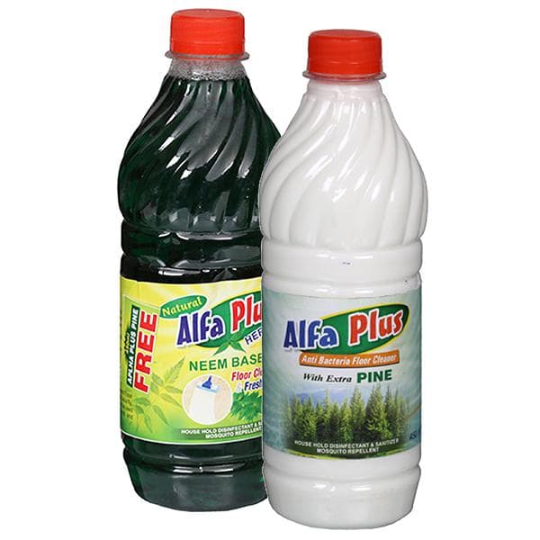 Alfa Plus Herbal Neem Based Floor Cleaner & Freshener (Free Alfa Plus Pine Floor Cleaner 450ml) 500 ml