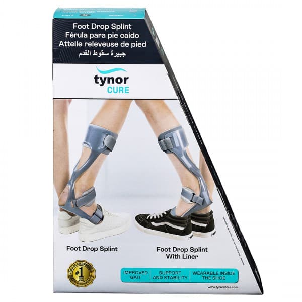 Tynor Cure Foot Drop Splint Left M