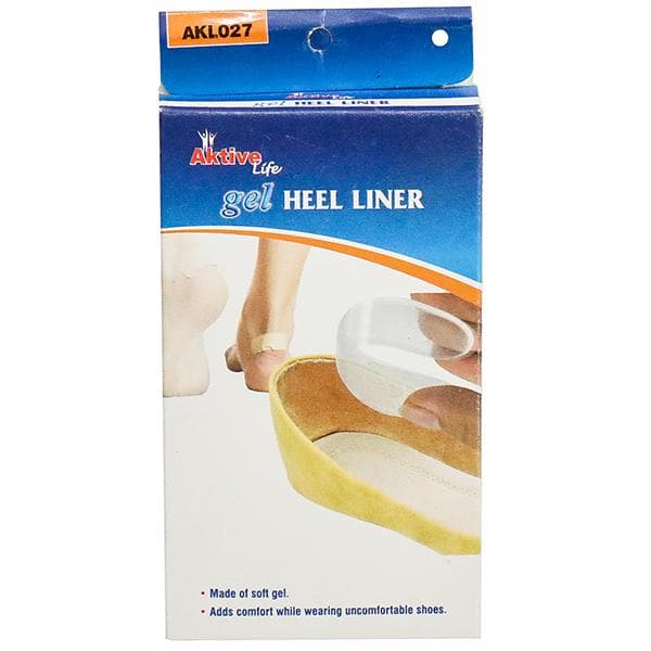 Aktive Life Gel Heel Liner AKL027 Pack Of 2