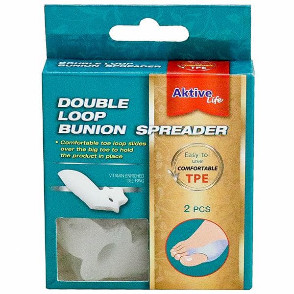 Aktive Life Double Loop Bunion Spreader AKL024 Pack Of 2