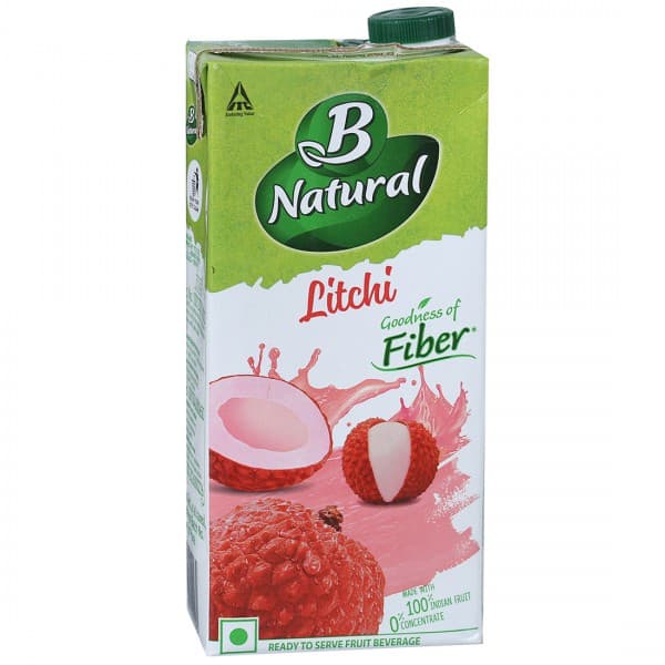 B Natural Litchi Juice 1 L
