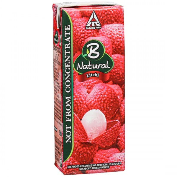B Natural Litchi Juice 180 ml