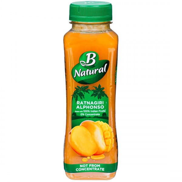B Natural Ratnagiri Alphonso Juice 300 ml