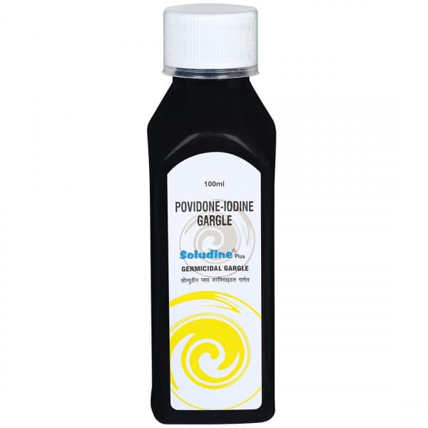 Soludine Plus Germicidal Gargle 100 ml