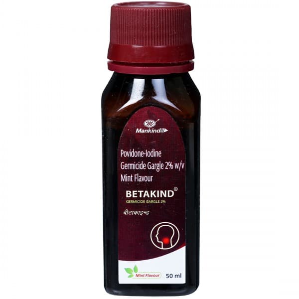 Betakind (Mint Flav) 2% w/v Gargle 50 ml