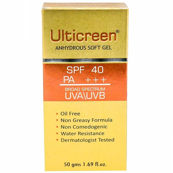 Ulticreen Anhydrous SFP 40 PA+++ Soft Gel 50 g
