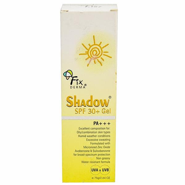 Fixderma Shadow Spf 30+ Gel 75 g