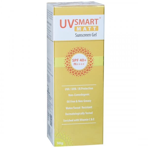 UVsmart Matt SPF 40+ PA++++ Sunscreen Gel 50 g