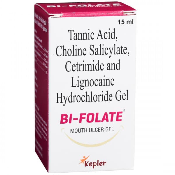 Bi Folate Mouth Ulcer Gel 15 ml
