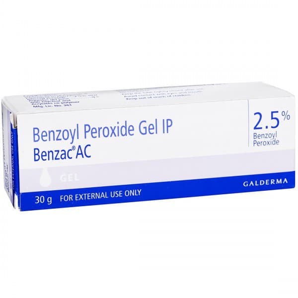 Benzac AC 2.5% Gel 30 g