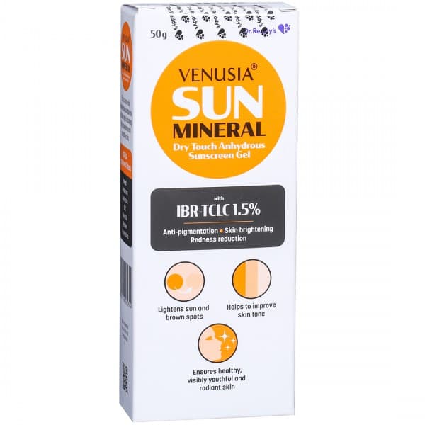 Venusia Sun Mineral Spf 65+ PA++++ Sunscreen Gel 50 g