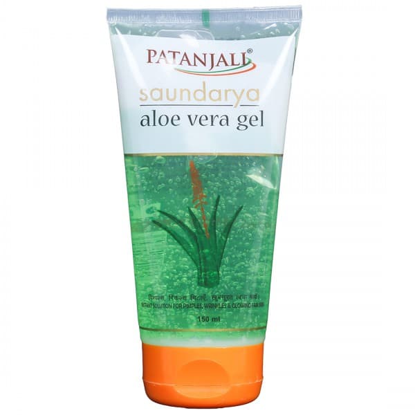 Patanjali Saundarya Aloe vera Gel (Free Dant Kanti Fresh Active Gel Toothpaste 45 g) 150 ml