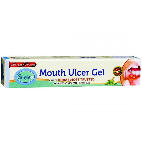 Smyle Mouth Ulcer Gel (20% Extra) 10 g