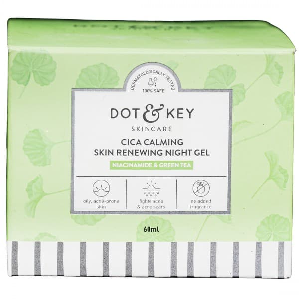 Dot & Key Cica Calming Skin Renewing Night Gel 60 ml