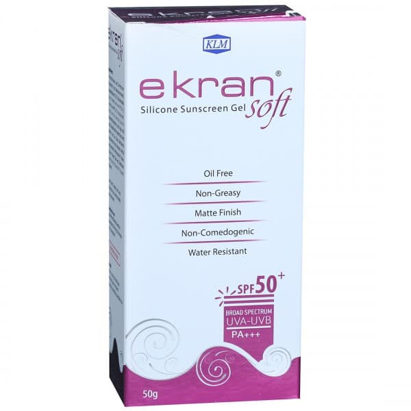 Ekran Soft Silicone Sunscreen Gel 50 g