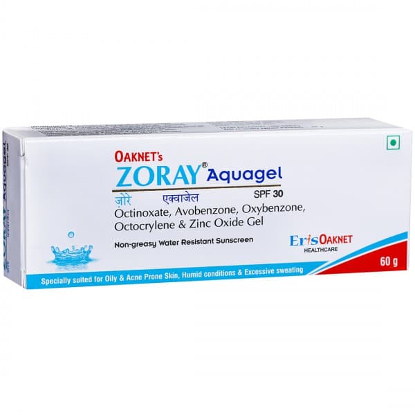 Zoray Aquagel (Spf 30) Gel 60 gm