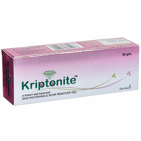 Kriptonite Skin Whitening & Scar Remover Gel 30 g