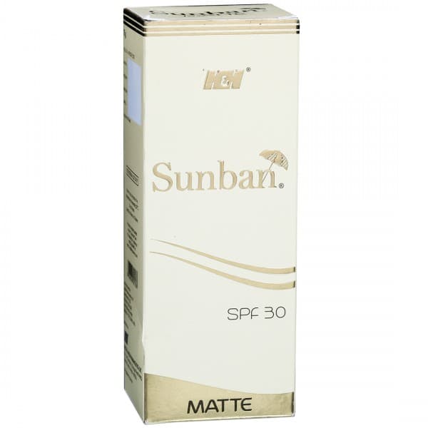 Sunban Matte Spf 30 Gel 75 g