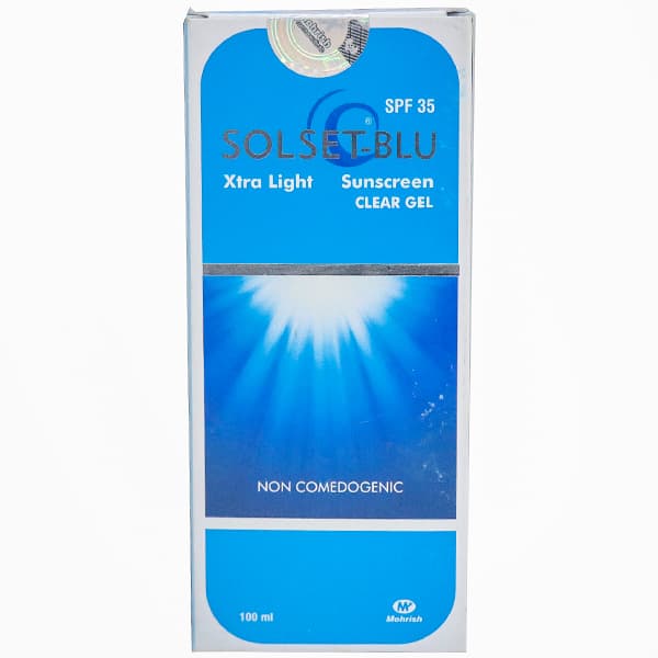 Solset Blu (Spf 35+) Sunscreen Gel 100 ml