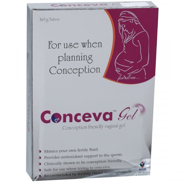 Conceva Gel 3 x 5 g Tubes