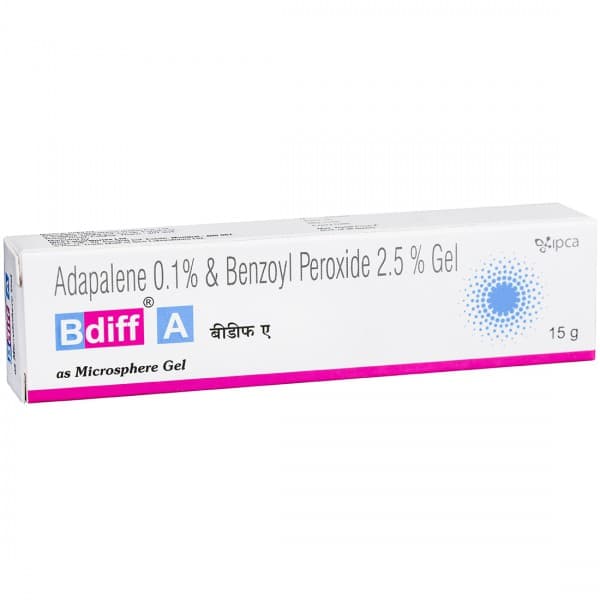 Bdiff A 2.5 Gel 15 gm