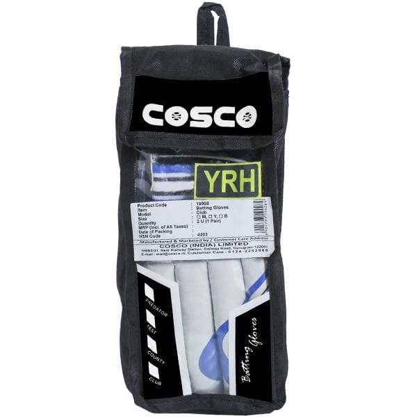 Cosco Batting Gloves Club 19008 YRH 1 Pair