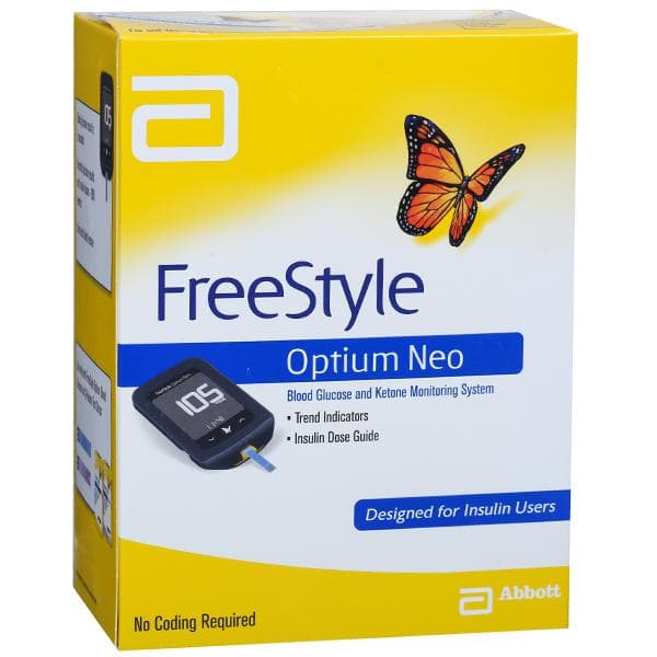 Freestyle Optium Neo Blood Glucose And Blood Beta Ketone Testing Kit