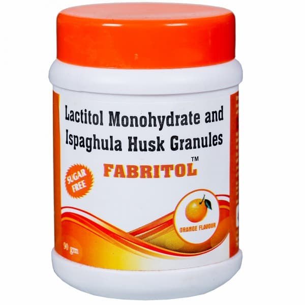 Fabritol (Orange Flavour) Sugar Free Granules 90 gm
