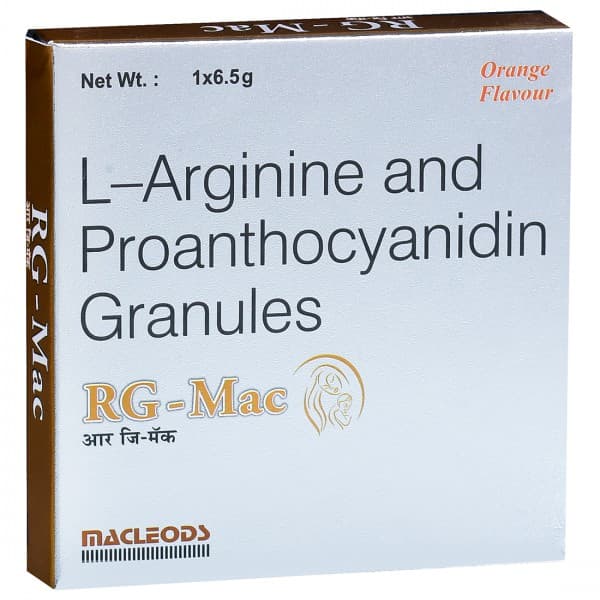RG Mac Sugar Free Orange Flavour Granules 6.5 g