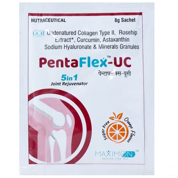 Pentaflex UC Sugar Free Orange Flavour Sachet 8 g