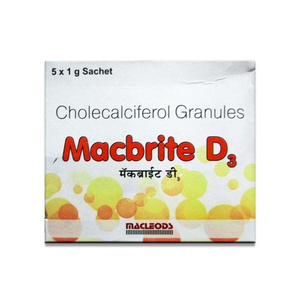 Macbrite D3 60000 IU Granules