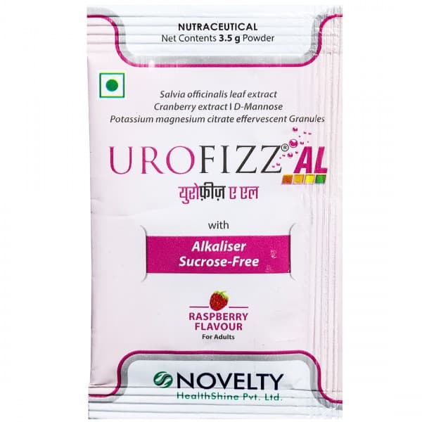 Urofizz AL Raspberry Flavour Effervescent Granules 3.5 g