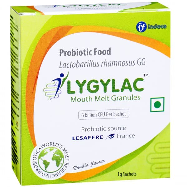 Lygylac Vanilla Flavour Mouth Melt Granules 1 g
