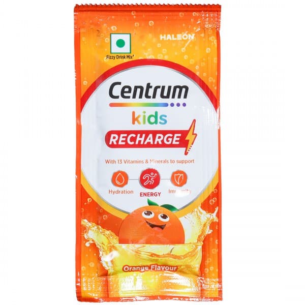 Centrum Kids Recharge Orange Flavour Sachet 5 g