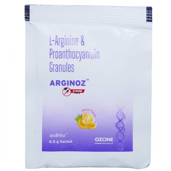 Arginoz Sugar Free Orange Flavour Sachet 6.5 g